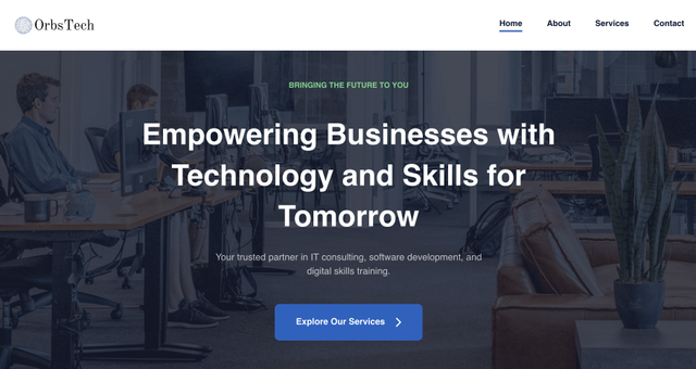 Preview banner of Orbs Technologies